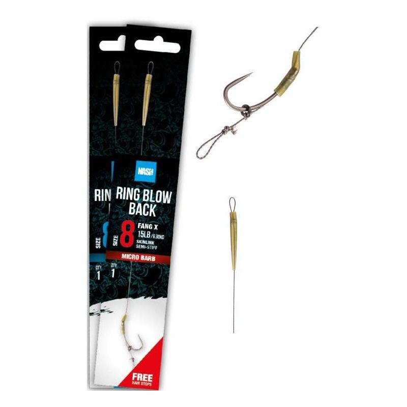 PRZYPON NASHRING BLOW BACK RIG ROZM 6 BARBLESS PRZYPON NASHRING BLOW BACK RIG ROZM 6 BARBLESS