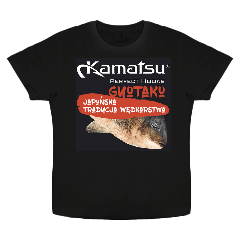 KOSZULKA KONGER KAMATSU GYOTAKU CZARNA XL T-SHIRT KOSZULKA KONGER KAMATSU GYOTAKU CZARNA XL T-SHIRT