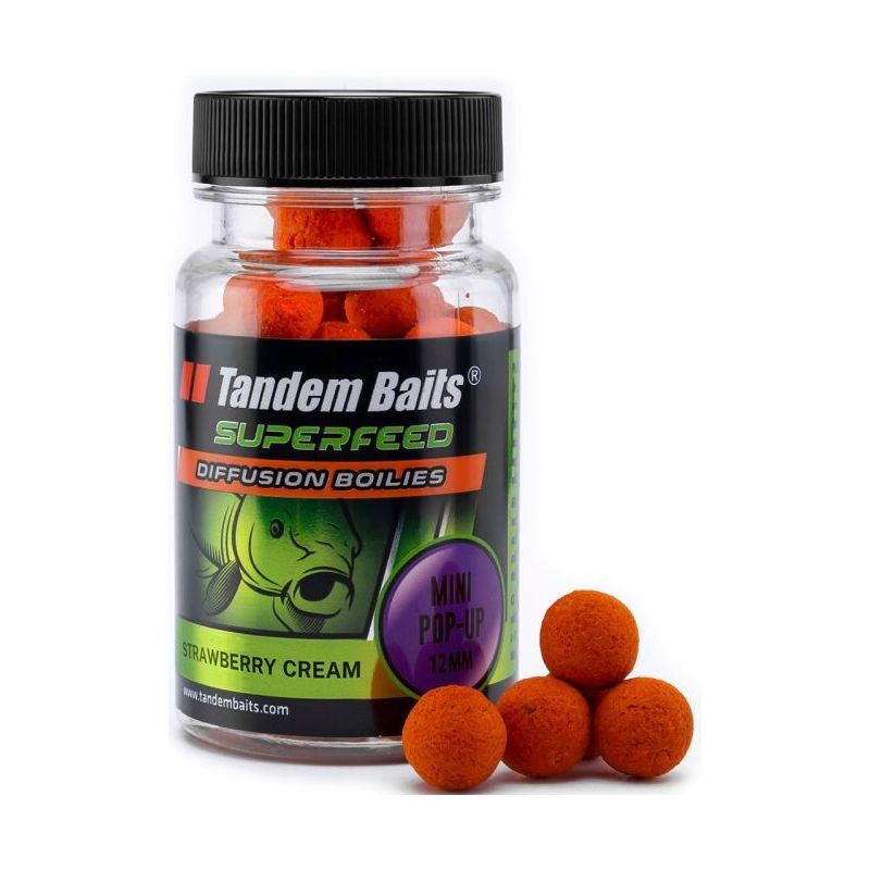 KULKI TANDEM BAITS DIFFUSION POP UP 12mm KRYL CZER KULKI TANDEM BAITS DIFFUSION POP UP 12mm KRYL CZER