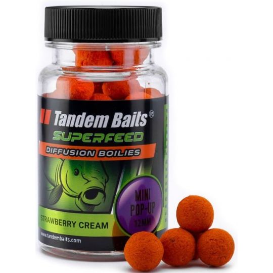 KULKI TANDEM BAITS DIFFUSION POP UP 12mm KRYL CZER KULKI TANDEM BAITS DIFFUSION POP UP 12mm KRYL CZER