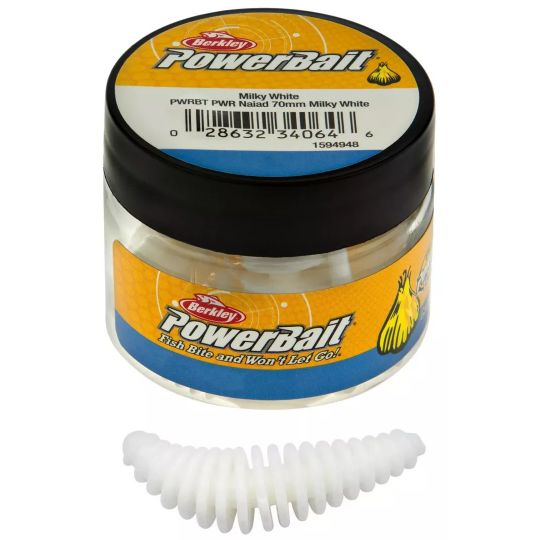 GUMA BERKLEY POWERBAIT PUPA 3,5cm MILKY WHITE GUMA BERKLEY POWERBAIT PUPA 3,5cm MILKY WHITE