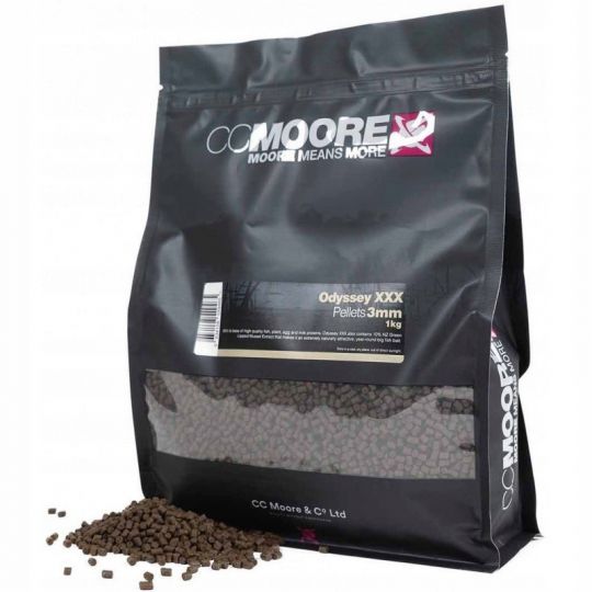 PELLET CC MOORE ODYSSEY XXX PELLETS 3mm 1kg PELLET CC MOORE ODYSSEY XXX PELLETS 3mm 1kg