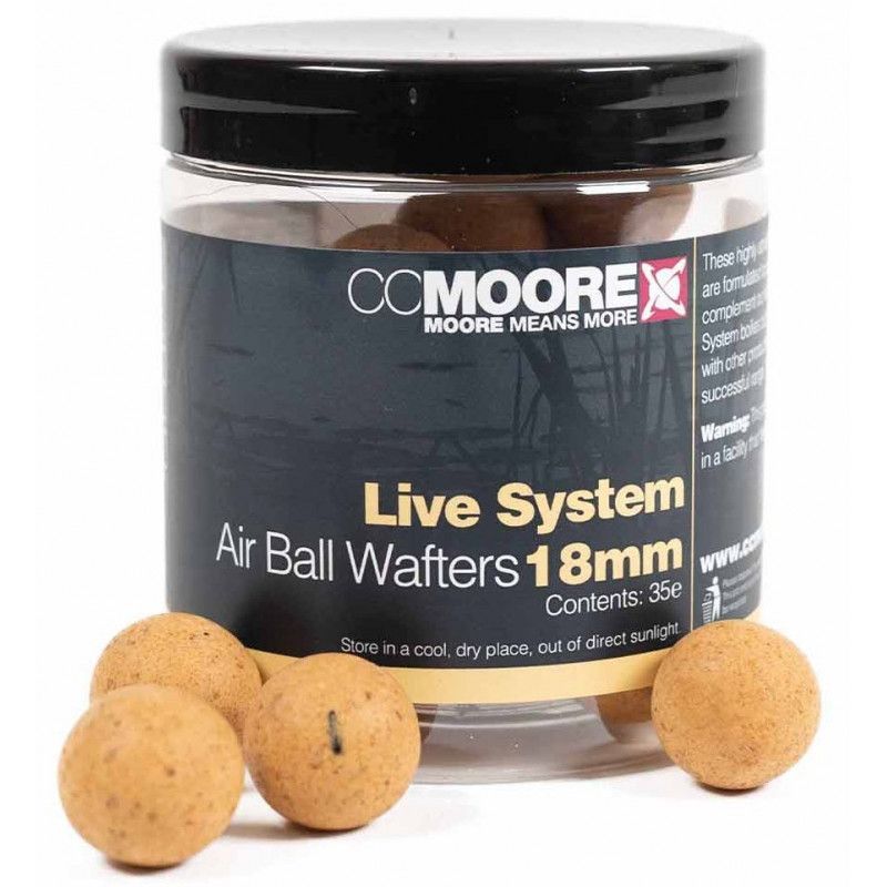 KULKI CC MOORE LIVE SYSTEM AIR BALL WAFTERS 18mm KULKI CC MOORE LIVE SYSTEM AIR BALL WAFTERS 18mm