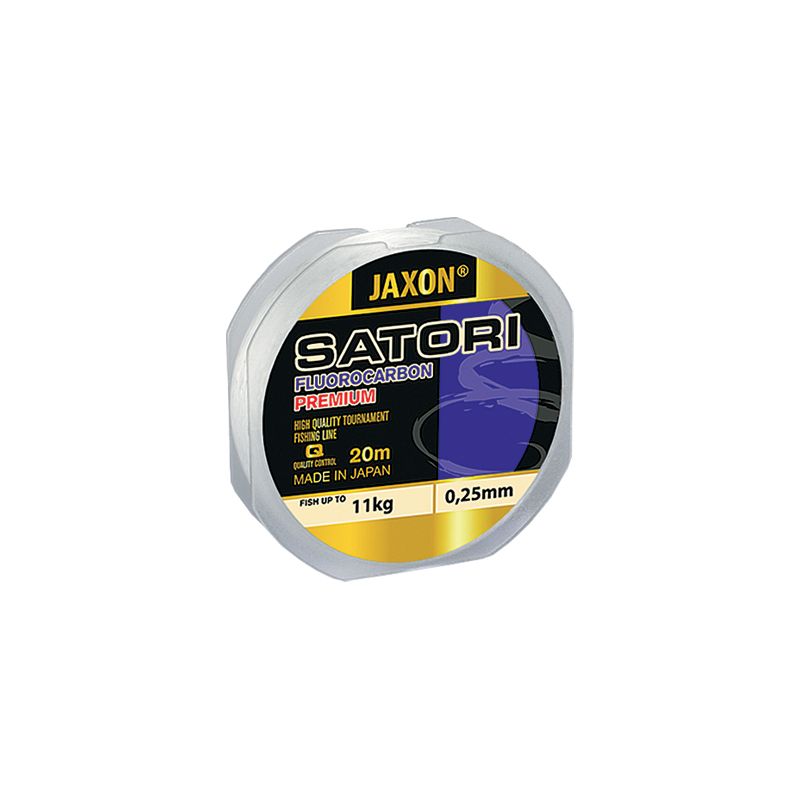 Z.JAX.SATORI FLUOROCARBON PREMIUM 0,25 20M 6X1SZP Z.JAX.SATORI FLUOROCARBON PREMIUM 0,25 20M 6X1SZP