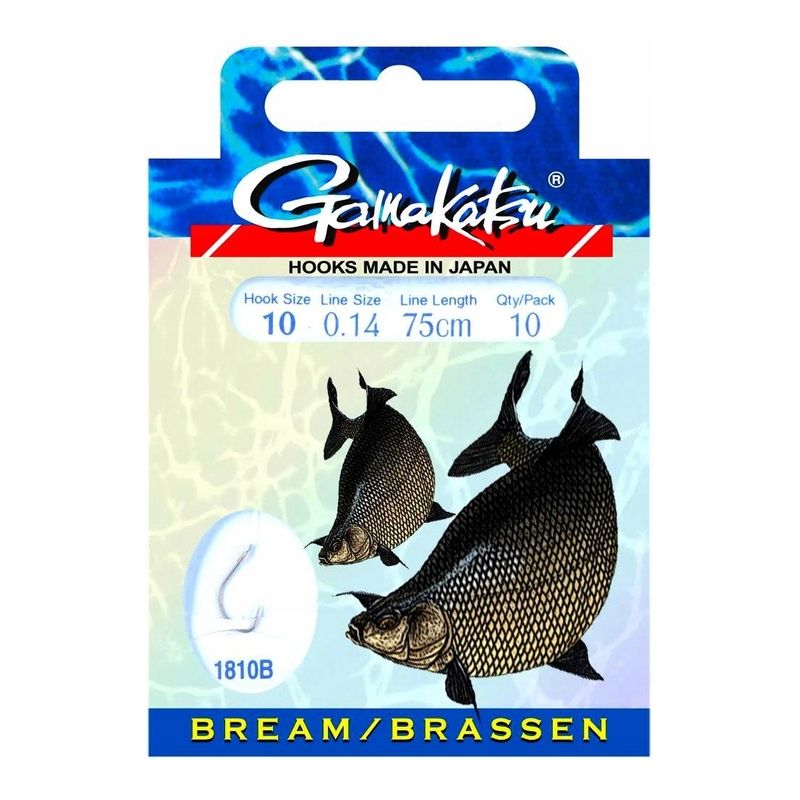 HACZYKI WIĄZANE GAMAKATSU BREAM FEEDER 0,14mm 14 HACZYKI WIĄZANE GAMAKATSU BREAM FEEDER 0,14mm 14