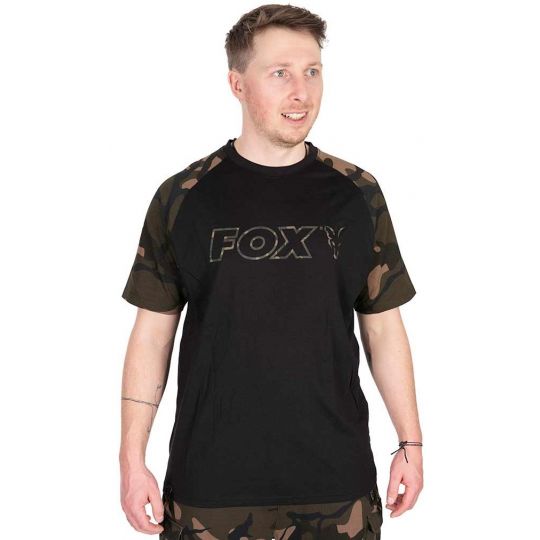 KOSZULKA T-SHIRT FOX OUTLINE BLACK CAMO ROZMIAR M KOSZULKA T-SHIRT FOX OUTLINE BLACK CAMO ROZMIAR M