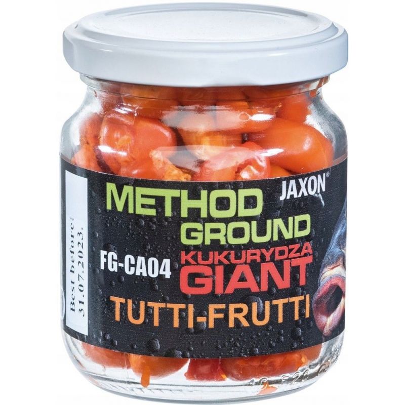 KUKURYDZA JAXON GIGANT METHOD GROUND 125g TUTTI FR KUKURYDZA JAXON GIGANT METHOD GROUND 125g TUTTI FR