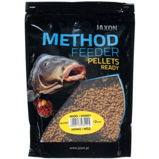 PELLET JAXON METHOD FEEDER READY 2mm 500g MIÓD PELLET JAXON METHOD FEEDER READY 2mm 500g MIÓD