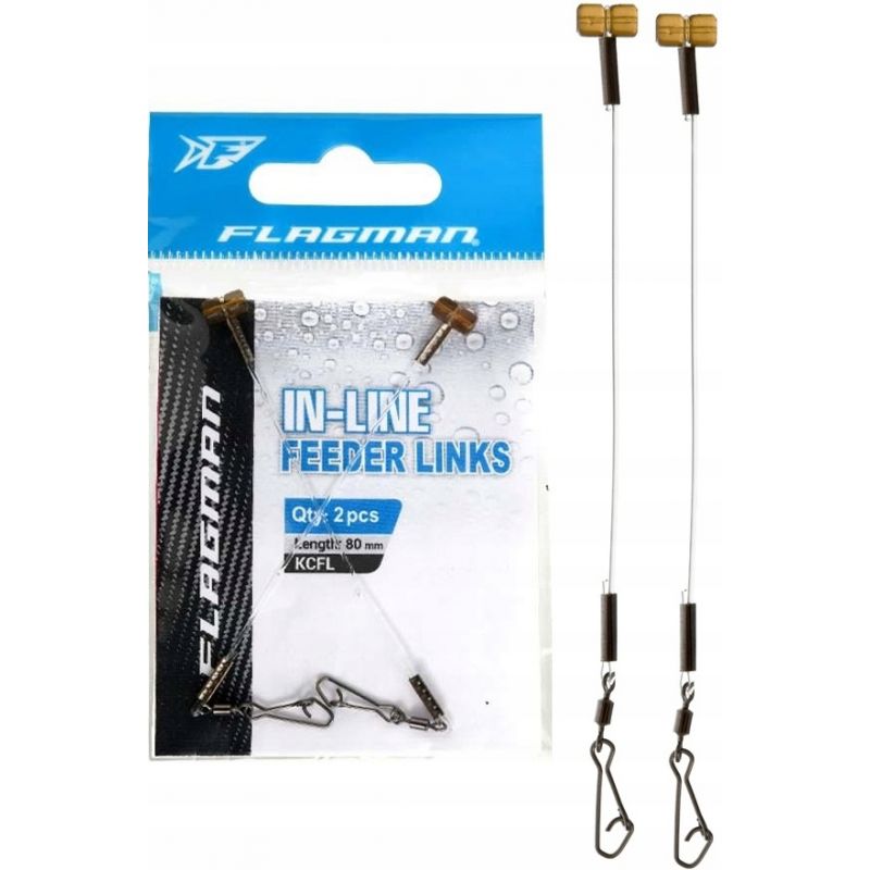 ŁĄCZNIK FLAGMAN FEEDER LINKS LINE 8cm SKRĘTKA ŁĄCZNIK FLAGMAN FEEDER LINKS LINE 8cm SKRĘTKA