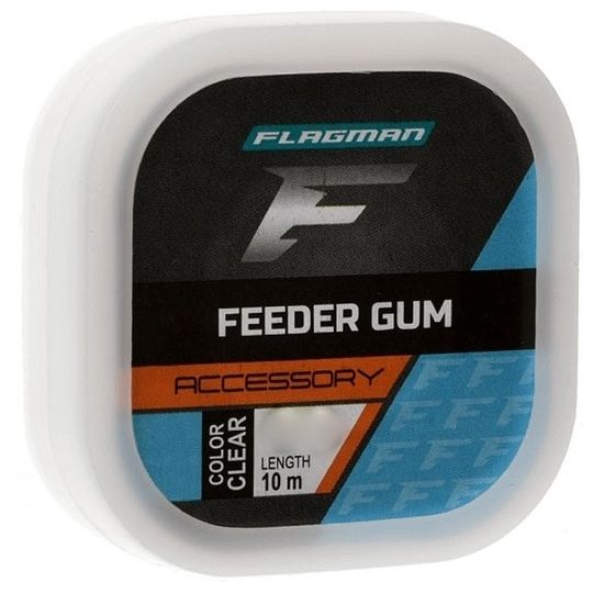 AMORTYZATOR FLAGMAN FEEDER GUMA 1.00mm 10m CLEAR