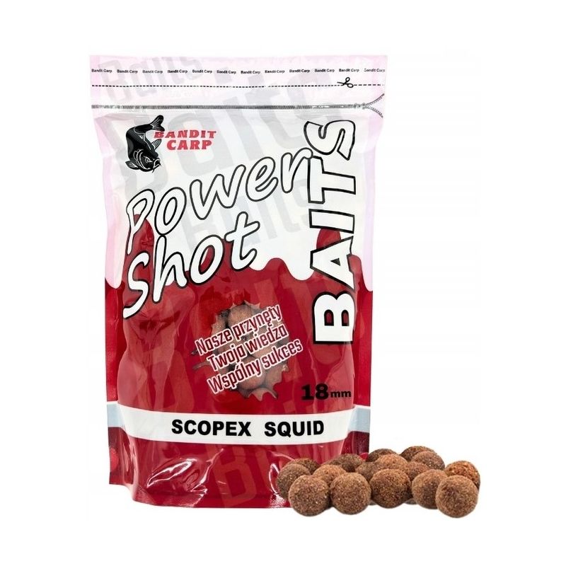 KULKI BANDIT CARP POWER SHOT 1KG SCOPEX SQUID KULKI BANDIT CARP POWER SHOT 1KG SCOPEX SQUID