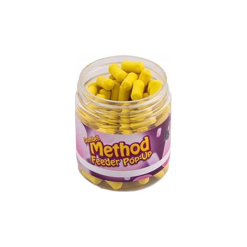 DUMBELLS BANDIT METHOD FEEDER POP UP 6mm ANANAS DUMBELLS BANDIT METHOD FEEDER POP UP 6mm ANANAS