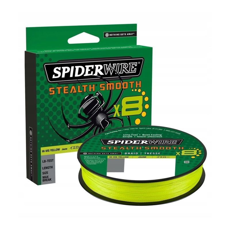 PLECIONKA SPIDERWIRE STEALTH SMOOTH X8 0.06mm 150m PLECIONKA SPIDERWIRE STEALTH SMOOTH X8 0.06mm 150m