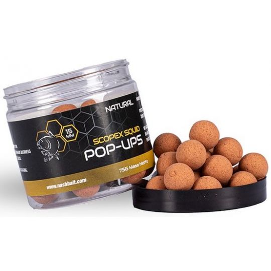 KULKI NASH SCOPEX SQUID POP UPS 12mm 75g KULKI NASH SCOPEX SQUID POP UPS 12mm 75g