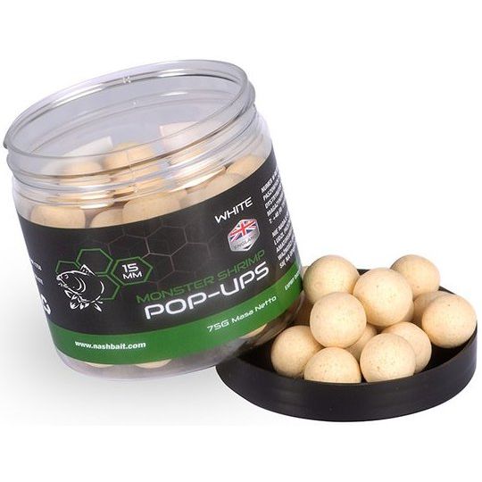 KULKI NASH MONSTER SHRIMP POP UPS 20mm 75g KULKI NASH MONSTER SHRIMP POP UPS 20mm 75g