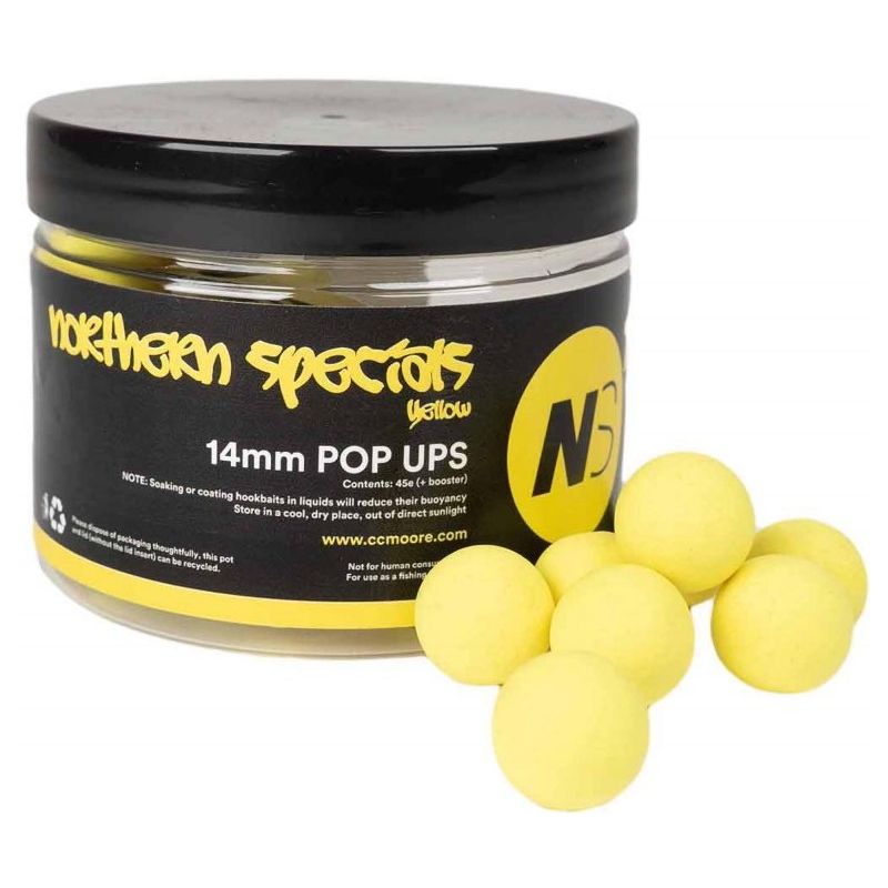 KULKI CC MOORE NS1 POP UPS YELLOW 14mm KULKI CC MOORE NS1 POP UPS YELLOW 14mm