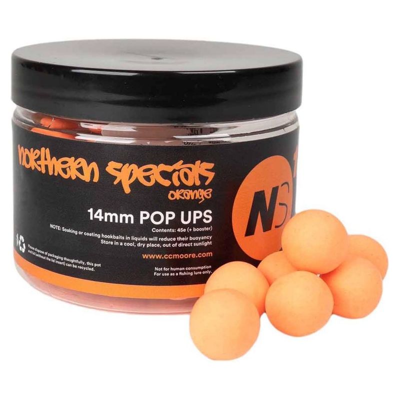 KULKI CC MOORE NS1 POP UPS ORANGE 14mm KULKI CC MOORE NS1 POP UPS ORANGE 14mm