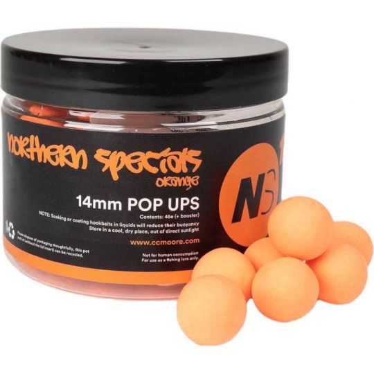 KULKI CC MOORE NS1 POP UPS ORANGE 14mm KULKI CC MOORE NS1 POP UPS ORANGE 14mm