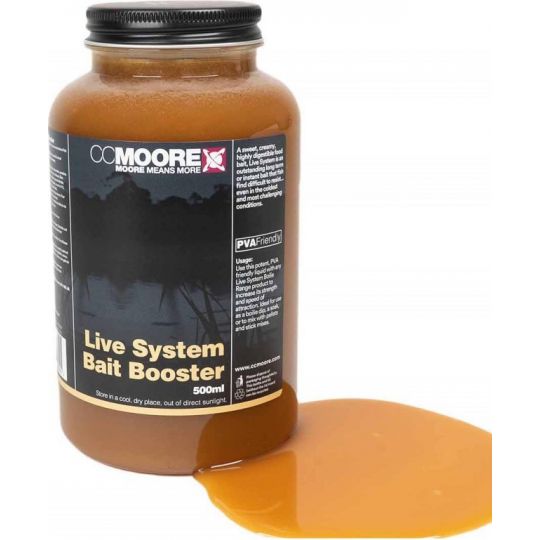 LIQUID CC MOORE LIVE SYSTEM BAIT 500ml BOOSTER LIQUID CC MOORE LIVE SYSTEM BAIT 500ml BOOSTER