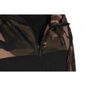 LW BLack / Camo Split Zip Hoody