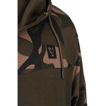 LW Khaki / Camo Split Zip Hoody