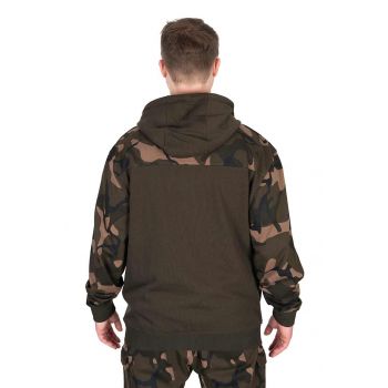 LW Khaki / Camo Split Zip Hoody