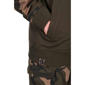 LW Khaki / Camo Split Zip Hoody