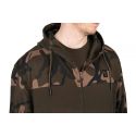 LW Khaki / Camo Split Zip Hoody