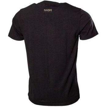 KOSZULKA NASH MAKE IT HAPPEN T-SHIRT FISH BLACK L