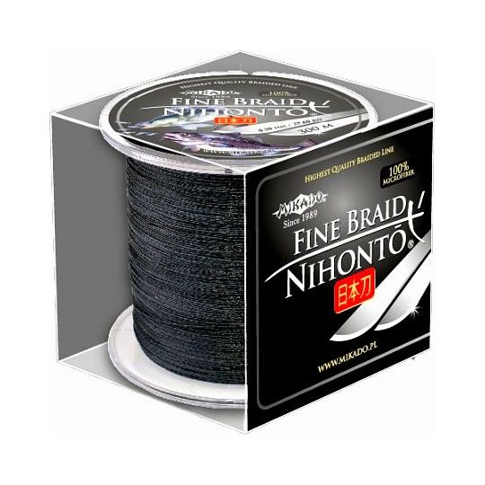 PLECIONKA NIHONTO FINE BRAID BLACK 0,14mm 300m PLECIONKA NIHONTO FINE BRAID BLACK 0,14mm 300m