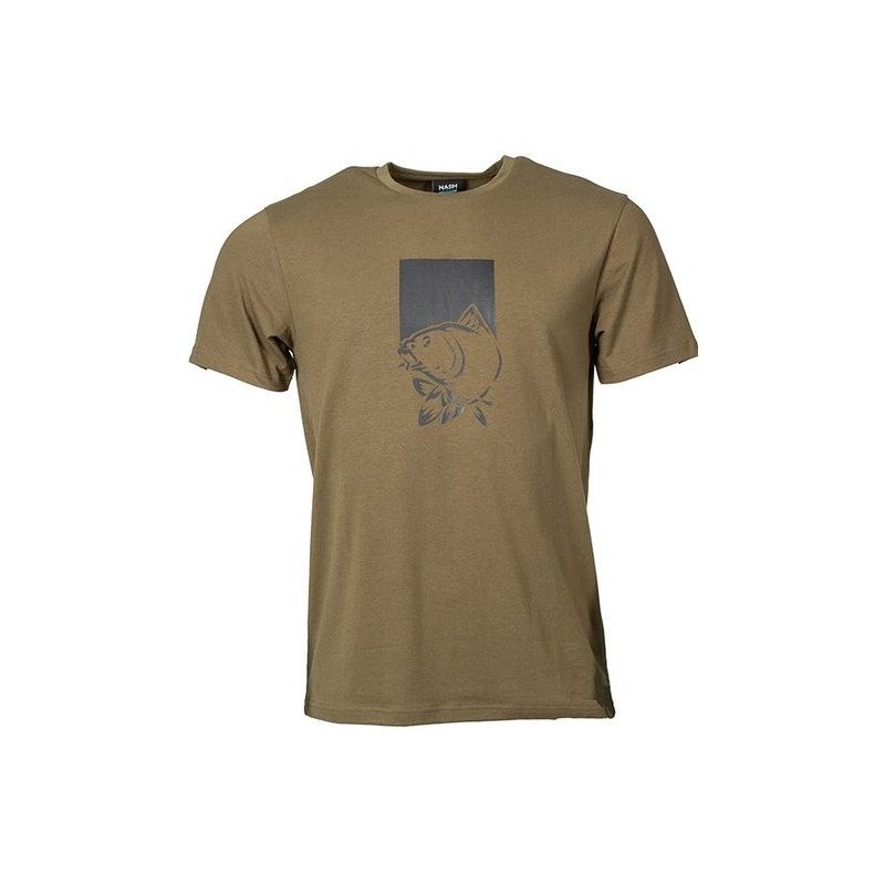 KOSZULKA NASH MAKE IT HAPPEN T-SHIRT FISH GREEN XL KOSZULKA NASH MAKE IT HAPPEN T-SHIRT FISH GREEN XL