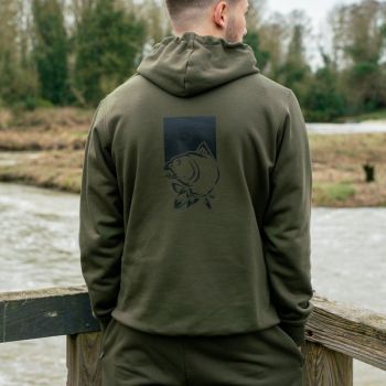 BLUZA NASH MAKE IT HAPPEN HOODY FISH GREEN ROZM S