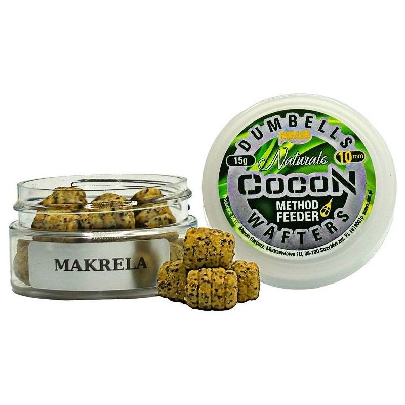 DUMBELLS MEUS COCON WAFTERS 10mm MINIS MAKRELA DUMBELLS MEUS COCON WAFTERS 10mm MINIS MAKRELA
