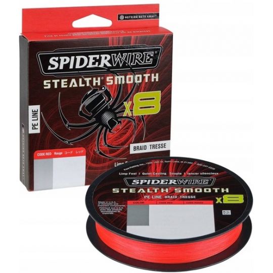 PLECIONKA SPIDERWIRE STEALTH SMOOTH X8 0,09mm 150m PLECIONKA SPIDERWIRE STEALTH SMOOTH X8 0,09mm 150m