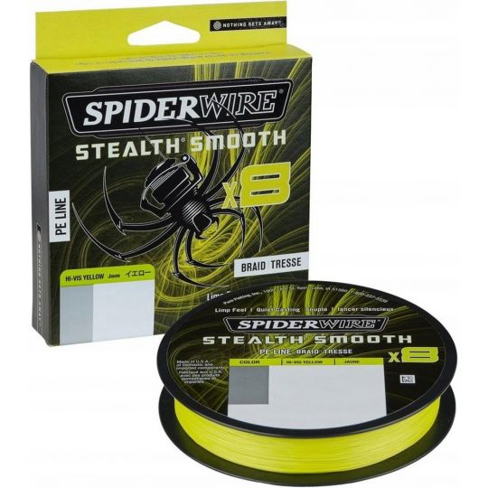 PLECIONKA SPIDERWIRE STEALTH SMOOTH X8 0.09mm 150m PLECIONKA SPIDERWIRE STEALTH SMOOTH X8 0.09mm 150m