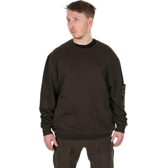 BLUZA FOX LW KHAKI PULLOVER JUMPER ROZM S BLUZA FOX LW KHAKI PULLOVER JUMPER ROZM S