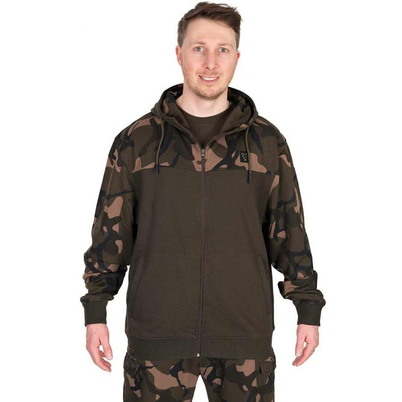 BLUZA FOX LW KHAKI CAMO SPLIT ZIP HOODY ROZM M BLUZA FOX LW KHAKI CAMO SPLIT ZIP HOODY ROZM M