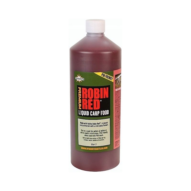 LIQUID DYNAMITE BAITS CARP FOOD ROBIN RED 1L LIQUID DYNAMITE BAITS CARP FOOD ROBIN RED 1L