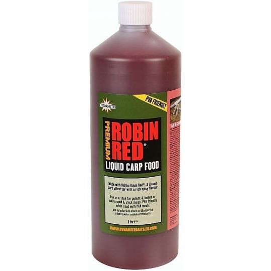 LIQUID DYNAMITE BAITS CARP FOOD ROBIN RED 1L LIQUID DYNAMITE BAITS CARP FOOD ROBIN RED 1L