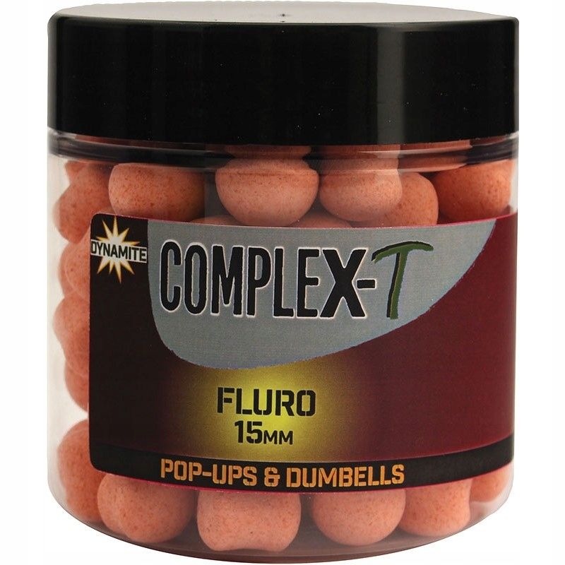 KULKI DYNAMITE COMPLEX-T POP UP FLUORO 15mm KULKI DYNAMITE COMPLEX-T POP UP FLUORO 15mm