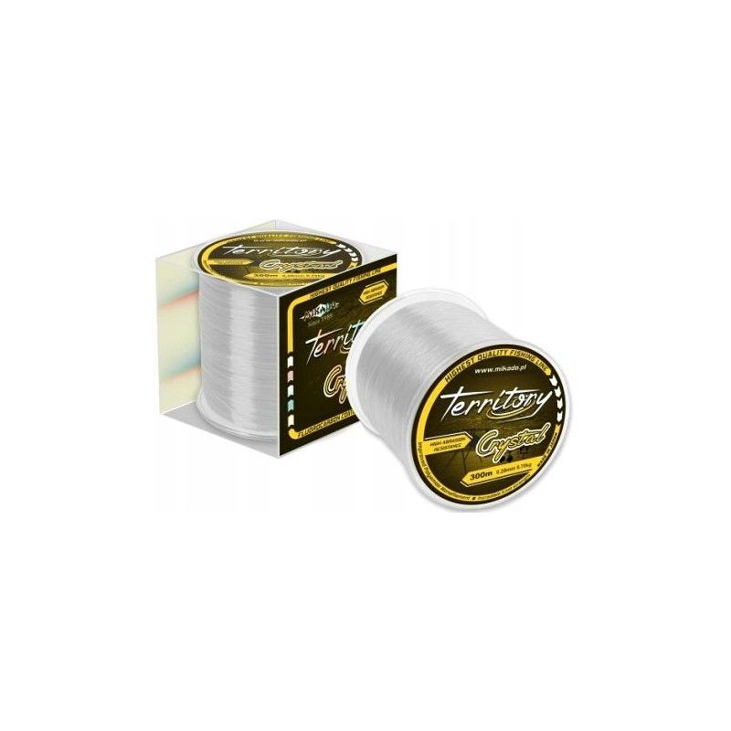 ŻYŁKA MIKADO TERRITORY CRYSTAL 300m 0,22mm ŻYŁKA MIKADO TERRITORY CRYSTAL 300m 0,22mm