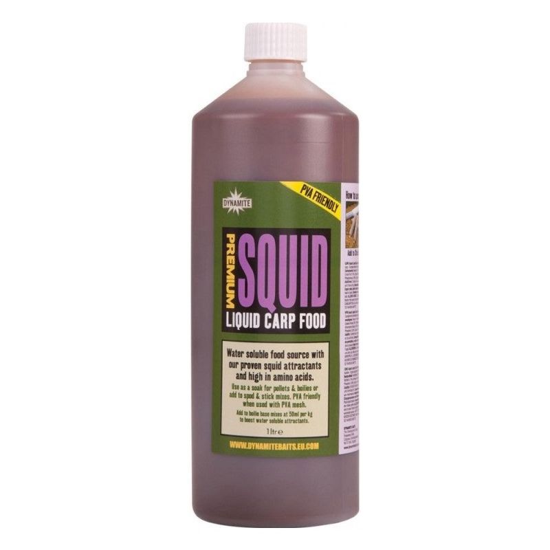 LIQUID DYNAMITE BAITS CARP FOOD SQUID 1L LIQUID DYNAMITE BAITS CARP FOOD SQUID 1L