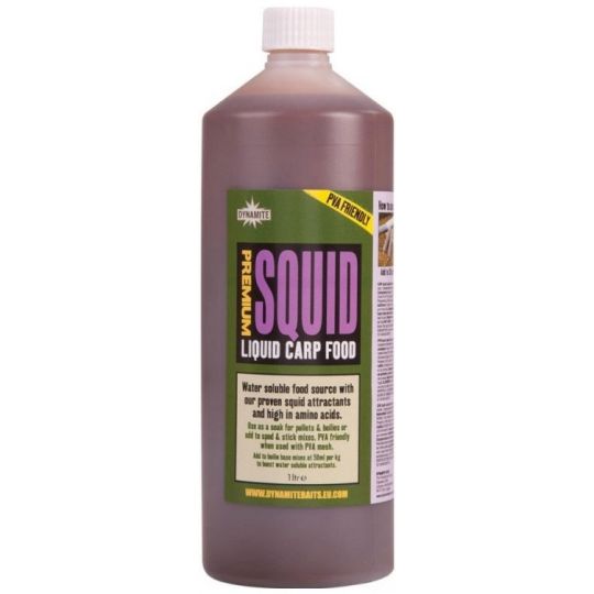 LIQUID DYNAMITE BAITS CARP FOOD SQUID 1L LIQUID DYNAMITE BAITS CARP FOOD SQUID 1L
