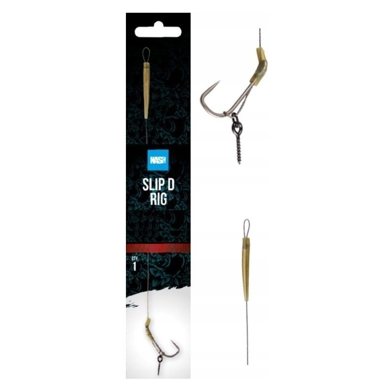 PRZYPON NASH SLIP D RIG ROZM 6 20lb BARBLESS PRZYPON NASH SLIP D RIG ROZM 6 20lb BARBLESS