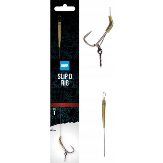PRZYPON NASH SLIP D RIG ROZM 6 20lb BARBLESS PRZYPON NASH SLIP D RIG ROZM 6 20lb BARBLESS