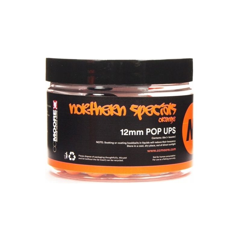 KULKI CC MOORE NS1 POP UPS ORANGE 12mm