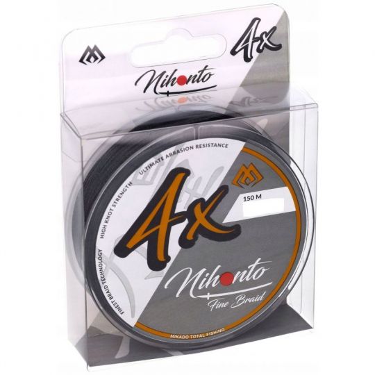 PLECIONKA NIHONTO FINE BRAID BLACK 0,30mm 150m GRA PLECIONKA NIHONTO FINE BRAID BLACK 0,30mm 150m GRA