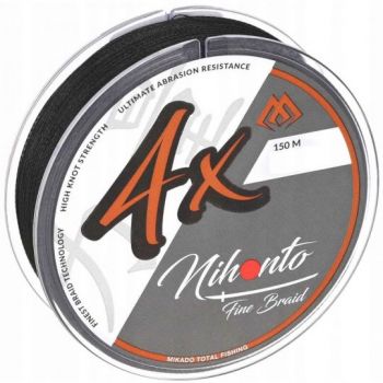 PLECIONKA NIHONTO FINE BRAID BLACK 0,30mm 150m GRA