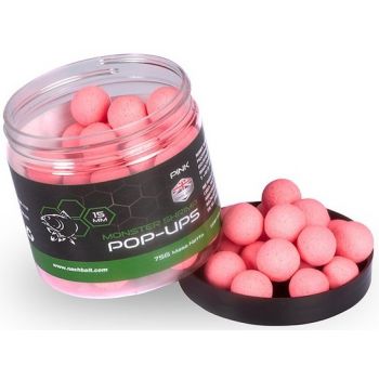 KULKI NASH MONSTER SHRIMP POP UP 15mm 75g PINK