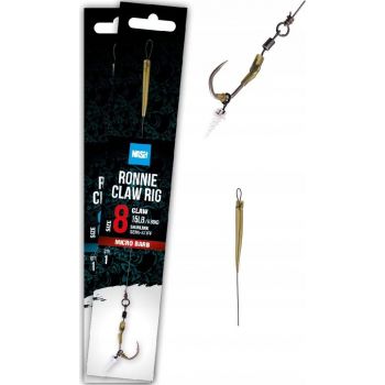 PRZYPON NASH RONNIE CLAW RIG ROZM 4 BARBLESS